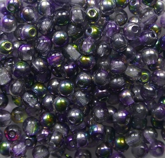 03-R-00030-95500 Crystal Magic Purple Round 3 mm. 100 Pc. color 00030-95500