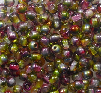 03-R-00030-95600 Crystal Magic Apple Round 3 mm. 100 Pc. color 00030-95600