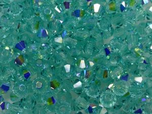 PrBIC-03-CASEAB Caribbean Sea AB Preciosa bicones 3 mm 50 stuks