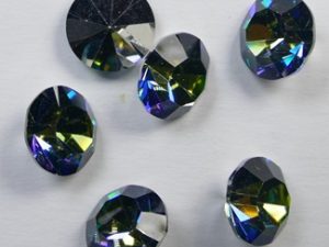 PrC-39-CBB Crystal Bermuda Blue Maxima Chaton, ss39, Preciosa, - Afbeelding 1