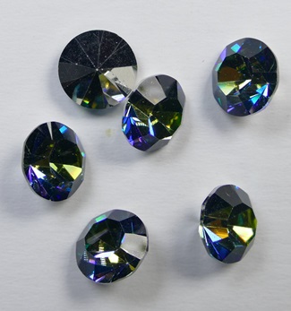 PrC-39-CBB Crystal Bermuda Blue Preciosa Maxima Chatons SS39, 8 mm