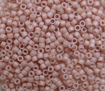 TT-01-0764 Opaque Pastel Frosted Shrimp Toho Treasures 11-0 color 764