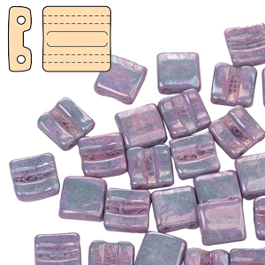 FX-03000-15001 Chalk White Nebula Fixer Beads 8x7 mm Horizontaal color 03000-15001