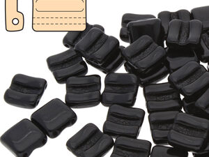 FX-23980 Jet 2-Hole Fixer Bead Horizontaal 5 gr.