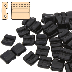 FX-23980 Jet Fixer Beads 8x7 mm Horizontaal color 23980