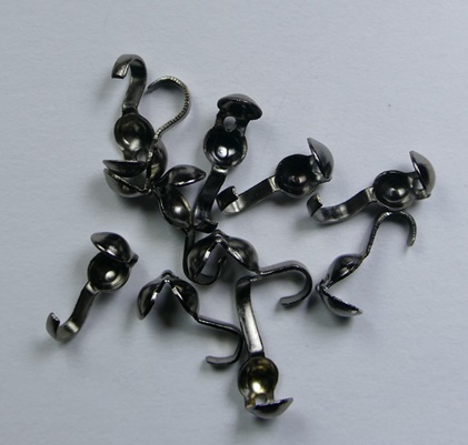 0160038 Zwart kalotje 4 mm