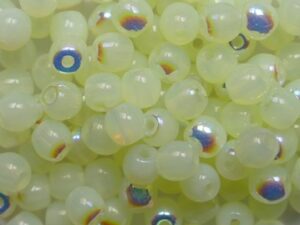 04-R-81000-28701 Jonquil Opal AB Round 4 mm. 100 Pc. - Afbeelding 1