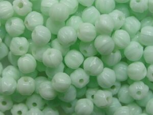 MB-03-54200 Opaque Azur Turquoise Melon Beads 3 mm 50 Pc.