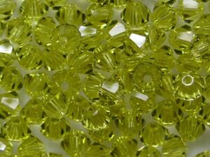 PrBic-04-ACYE Acid Yellow Preciosa Bicones 4 mm 25 stuks