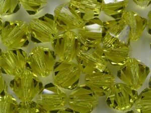 PrBic-06-ACYE Acid Yellow Preciosa Bicones 6 mm 10 stuks