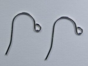S3105 Sterling Zilveren oorhaakjes, 17x19,3 mm - Afbeelding 1