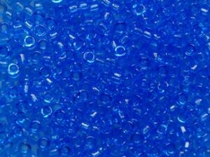 TT-01-0003B Transparent Dark Aquamarine TOHO Treasures 11/0