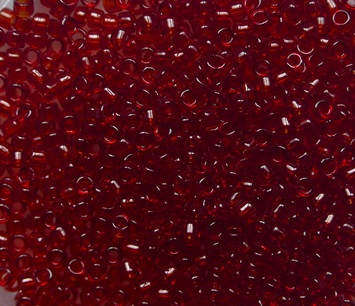 TT-01-0005C Transparent Ruby Toho Treasures 11-0 color 5C