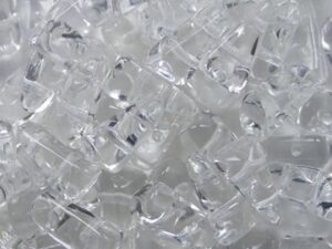 VX-00030 Crystal 2-Hole Vexolo Beads 5x8 mm