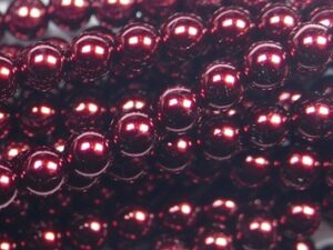 04-132-19001-10186 Shiny Wine Glasparels 4 mm 150 Pc