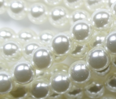 06-132-19001-12025 Shiny Real White Glasparels 6 mm 06-132-19001-12025 Shiny Real White Glasparels 6 mm