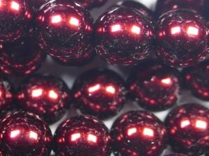 08-132-10186 Shiny Wine Glasparel 8 mm 25 Pc.