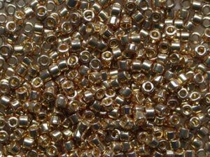 DB-11-1834 Duracoat Galvanised Champagne Miyuki Delica's 11/0