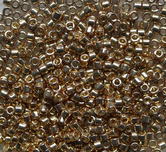 DB-11-1834 Duracoat Galvanized Champagne Miyuki delica's 11-0 color 1834