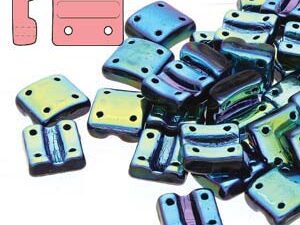 FX-V-23980-28703 Jet Full AB 4-Hole Fixer Bead Verticaal