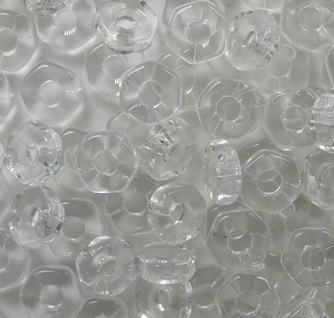 HN-00030 Crystal Hex Nut Beads 5x2 mm color 00030