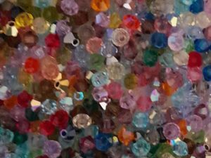 PrBIC-03-MIX Mixed Colors Preciosa bicones 3 mm 50 stuks - Afbeelding 1