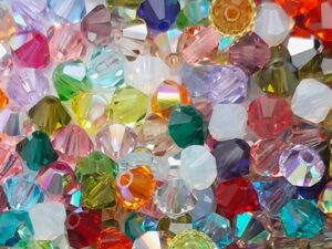 PrBic-06-MIX Mixed Colors Preciosa Bicones 6 mm 10 stuks
