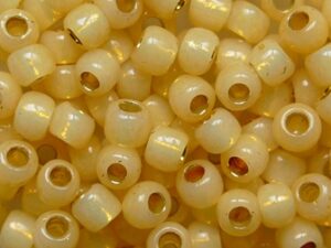 TR-06-PF2110 Permanent Finish Silver Lined Milky Light Topaz - Afbeelding 1