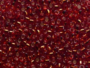TT-01-0025C Silver Lined Ruby TOHO Treasures 11/0
