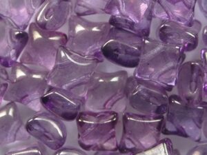 WD-00030-15726 Crystal Lila Vega Luster Wibeduo 8x8 mm 10 Pc.
