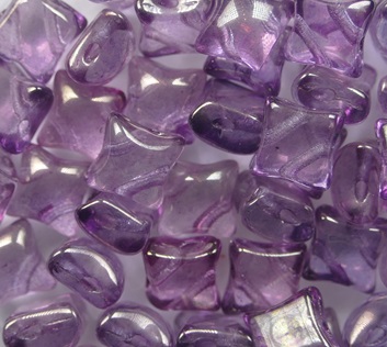 WD-00030-15726 Crystal Lila Vega Luster Wibeduo 8x8 mm color 00030-15726