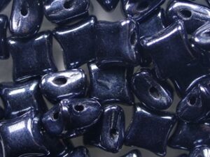 WD-23980-14400 Jet Hematite Wibeduo 8x8 mm 10 Pc.