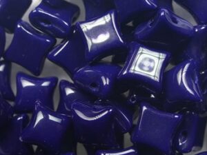 WD-33400 Opaque Navy Blue Wibeduo 8x8 mm 10 Pc.