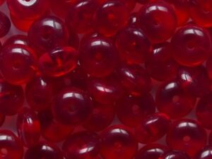 0050353 Siam Ruby Disc Beads schijfje 5x2 mm 100 Pc.