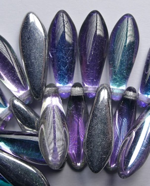 0070488 Backlit Pink Mist Dagger Beads color 00030-26536