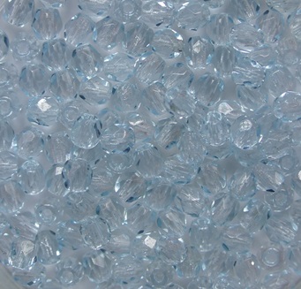 FP1-03-60000 Light Aquamarine Facet Firepolish 3 mm color 60000