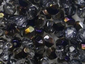 FP1-04-30010PR Purple Iris Light Sapphire Czech Glass Facet Firepolish 4mm 50 stuks