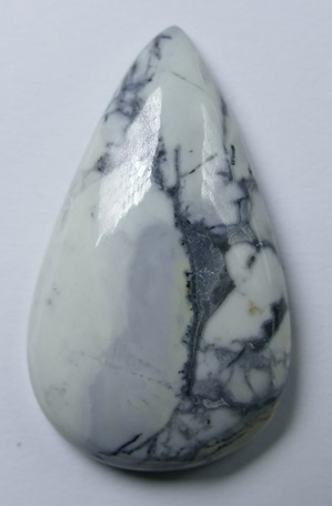 MJ-1 Natuursteen Druppelvormige Cabochon Maligano Jasper