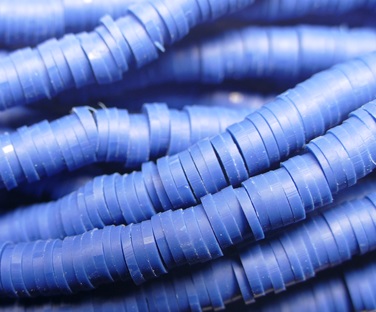 KTH6-12 katsuki heishi disc beads Donker Blauw