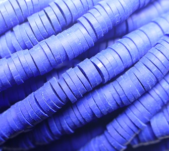KTH6-13 katsuki heishi disc beads Cobalt