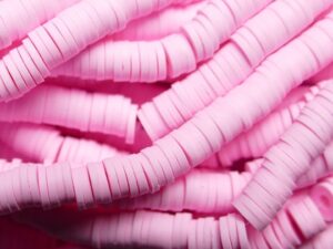 KTH6-03 Baby Roze Katsuki Heishi Disc Beads 6 mm