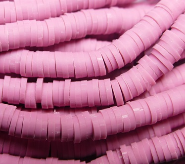 KTH6-6 katsuki heishi disc beads Oud Roze