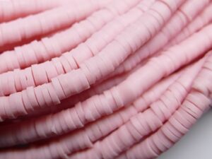 KTH4-13 Blush Katsuki Heishi Disc Beads 4 mm