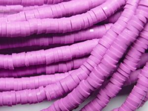 KTH4-17 Wildberry Katsuki Heishi Disc Beads 4 mm - Afbeelding 1