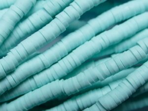 KTH4-26 Mintgroen Katsuki Heishi Disc Beads 4 mm - Afbeelding 1
