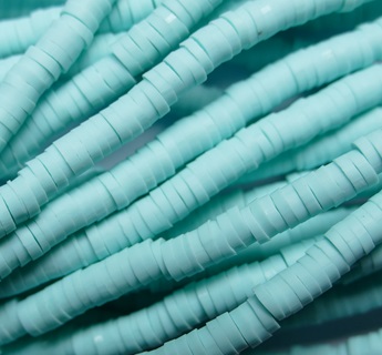 KTH4-26 katsuki heishi disc beads 4 mm Mintgroen