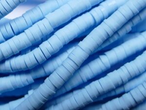 KTH4-31 Babyblauw Katsuki Heishi Disc Beads 4 mm - Afbeelding 1