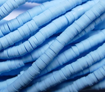 KTH4-31 katsuki heishi disc beads 4 mm Babyblauw