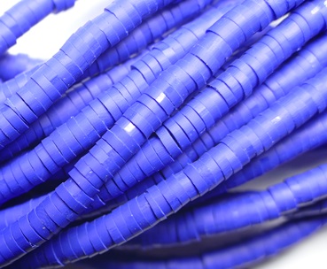 KTH4-34 katsuki heishi disc beads 4 mm Cobalt