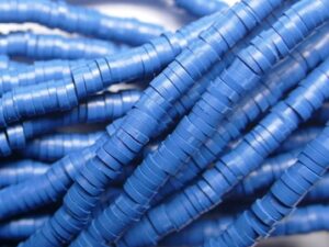 KTH4-35 Oceaanblauw Katsuki Heishi Disc Beads 4 mm